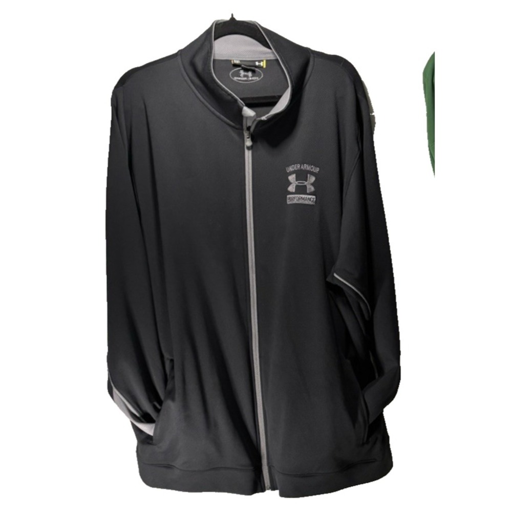 Under Armour Pullover Mens Large Black Quarter Zip Athletic Performance Shirt XL